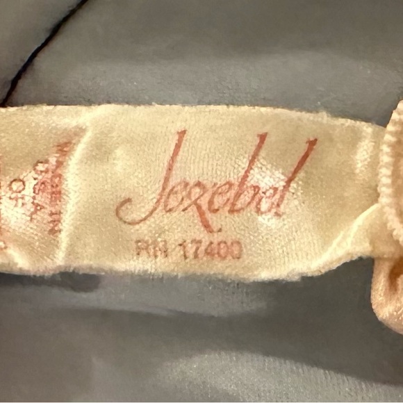 Vintage Jezebel Renee of Hollywood Pale Pink Bustier Set in a 36 & M/L - Picture 4 of 7